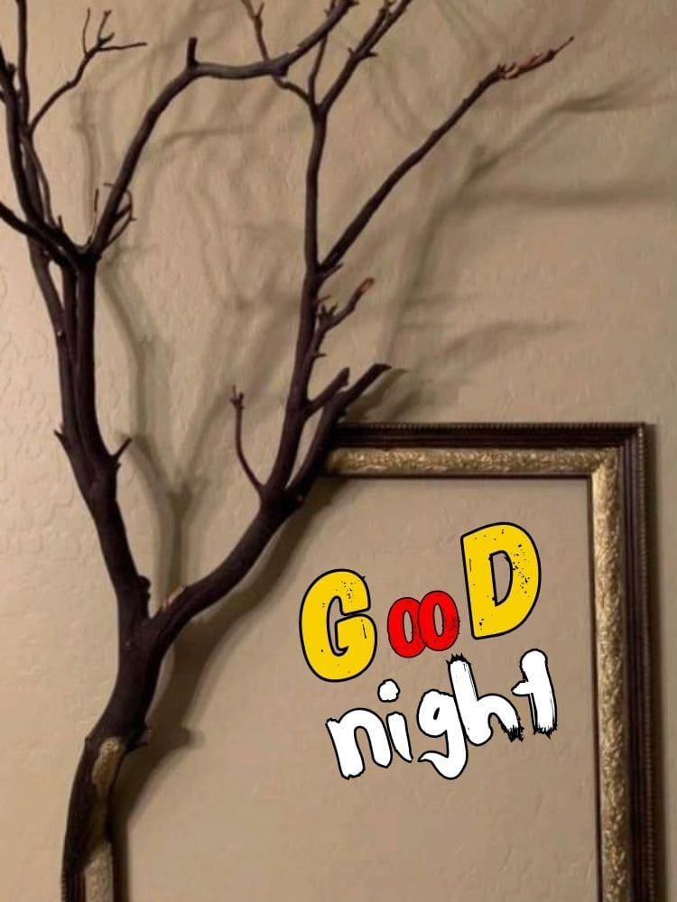 beautiful good night images tree