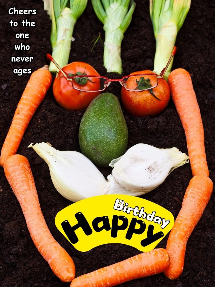 funny happy birthday images, carrot